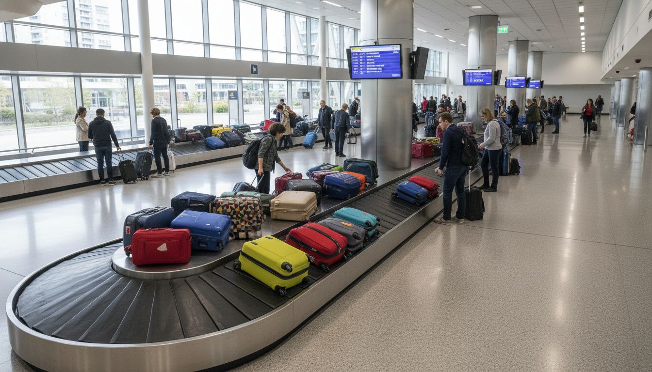 Récupération bagages